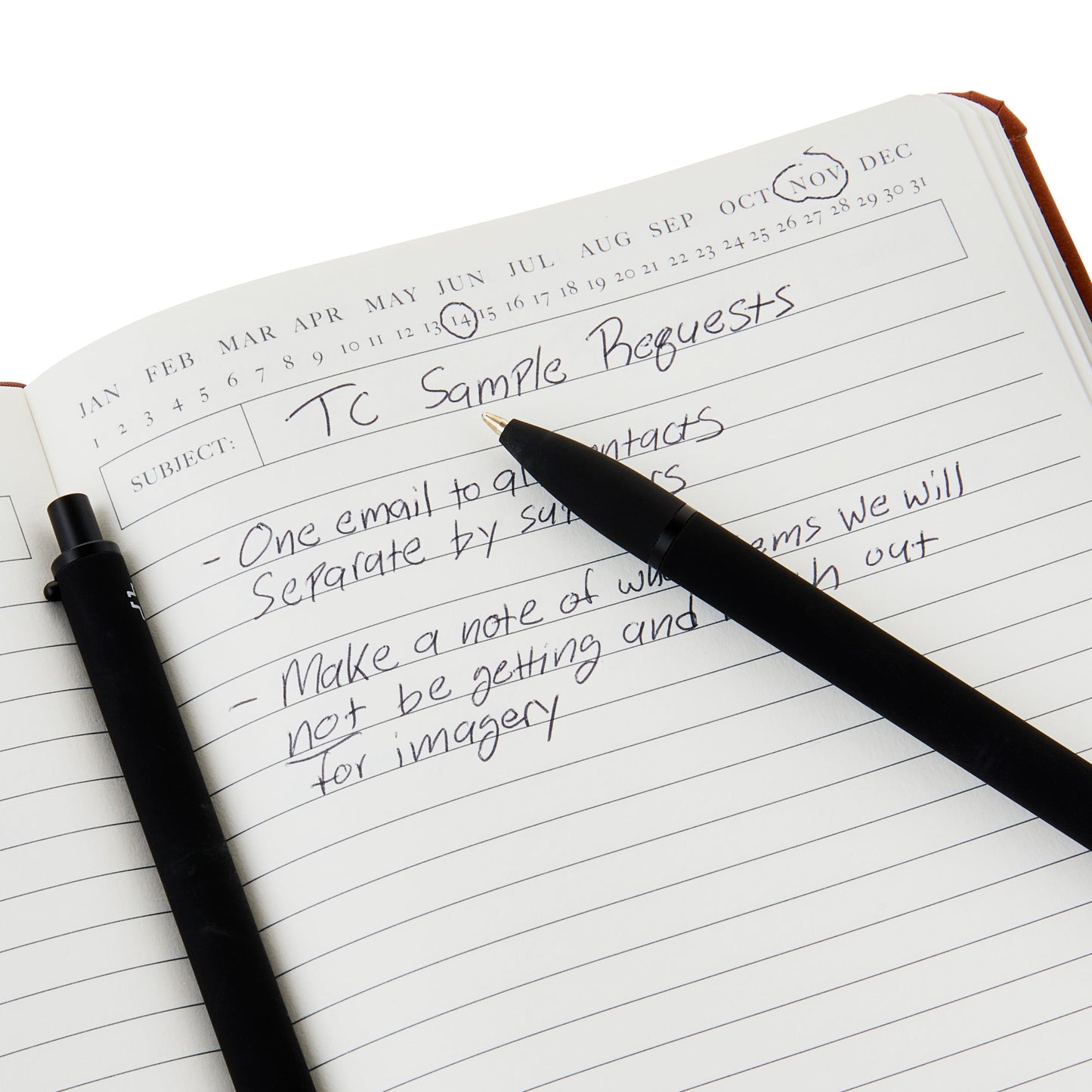 (2 pack) Pen+Gear Retractable Ballpoint Hybrid Ink Pen, Medium Point, 1 mm, Black Ink, 2 Count