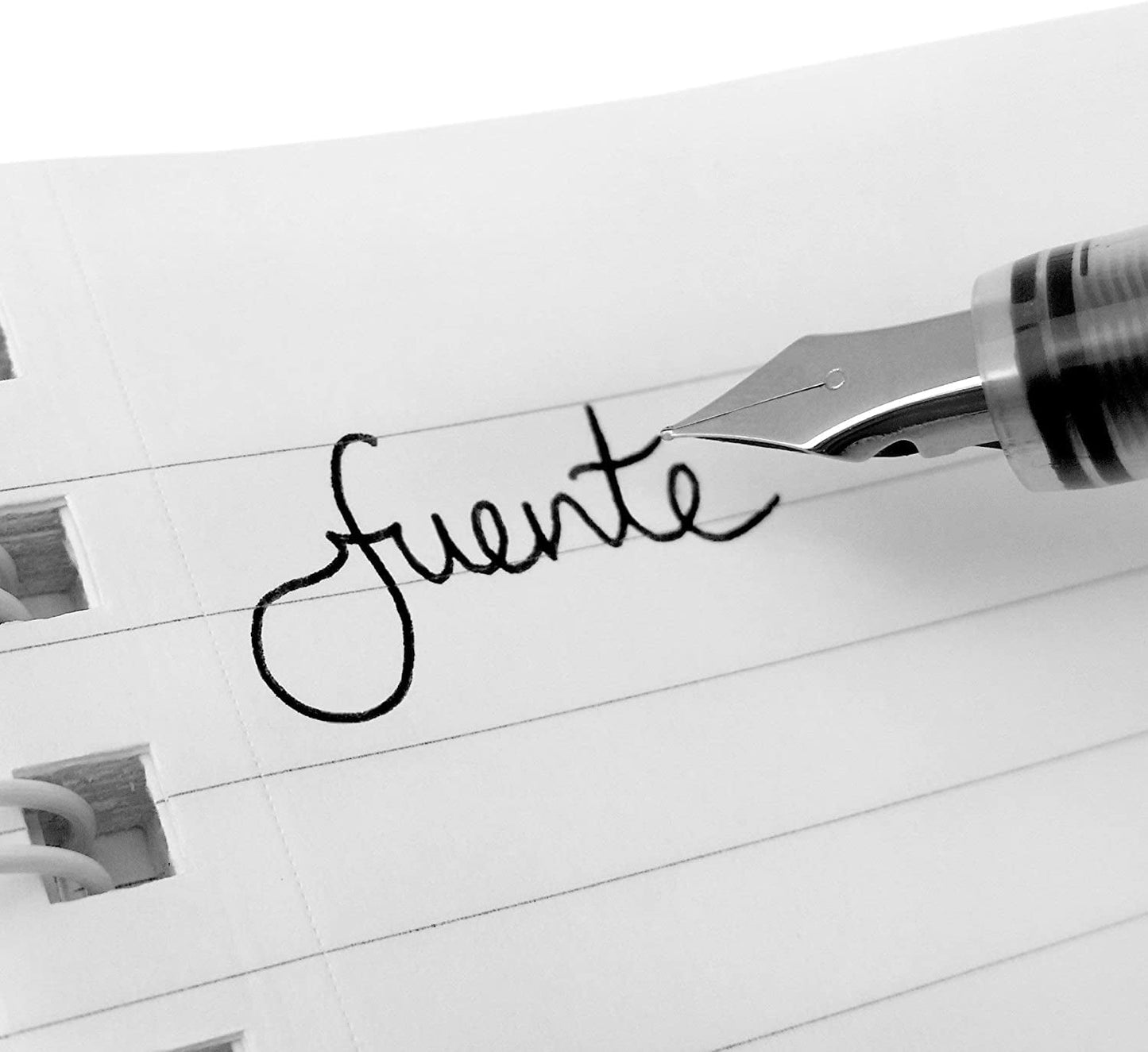 Zebra Fuente - Disposable Fountain Pen - 0.6mm - Black Ink - Pack of 6