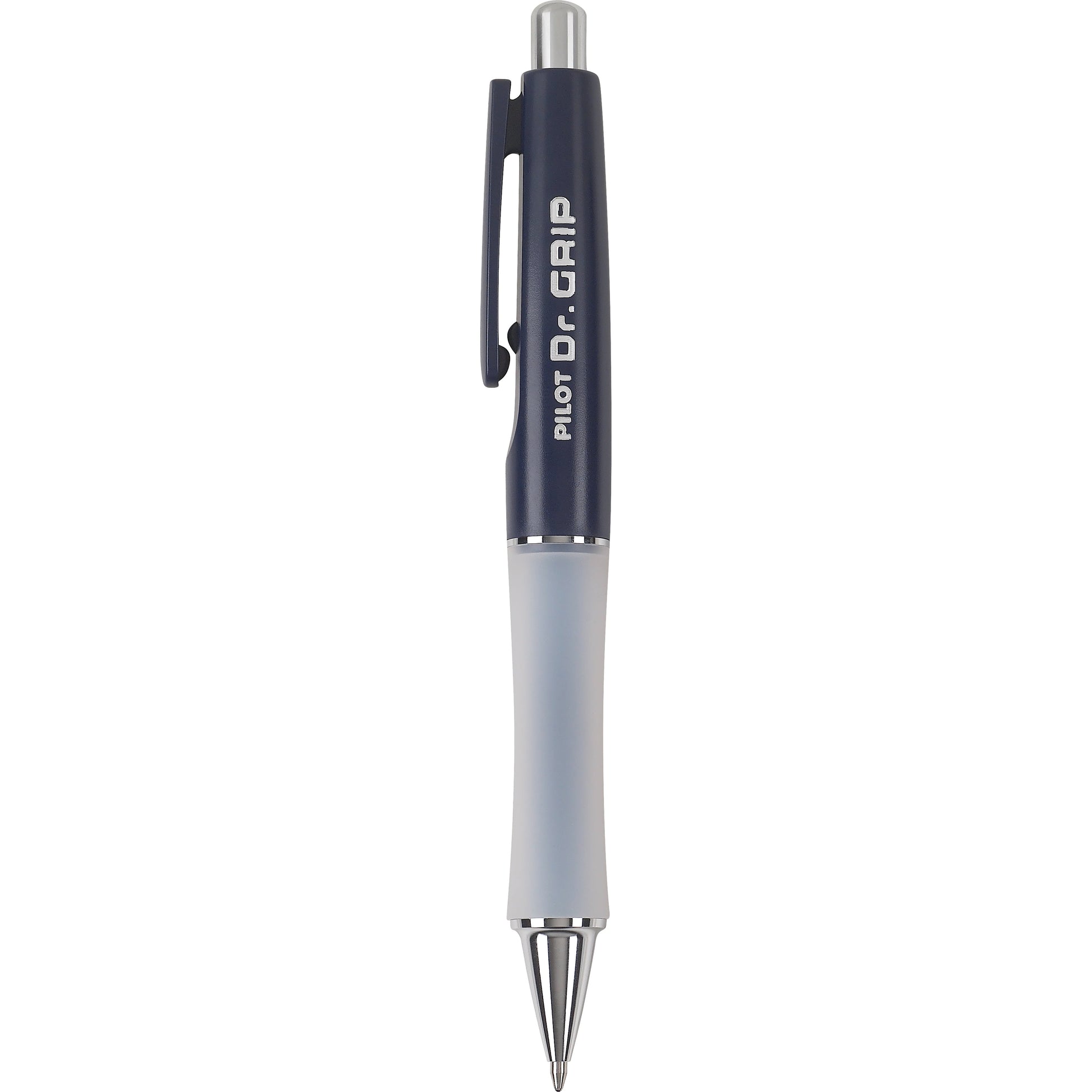 Dr. Grip Ballpoint Pen, Retractable, Medium 1 mm, Blue Ink, 1 Count