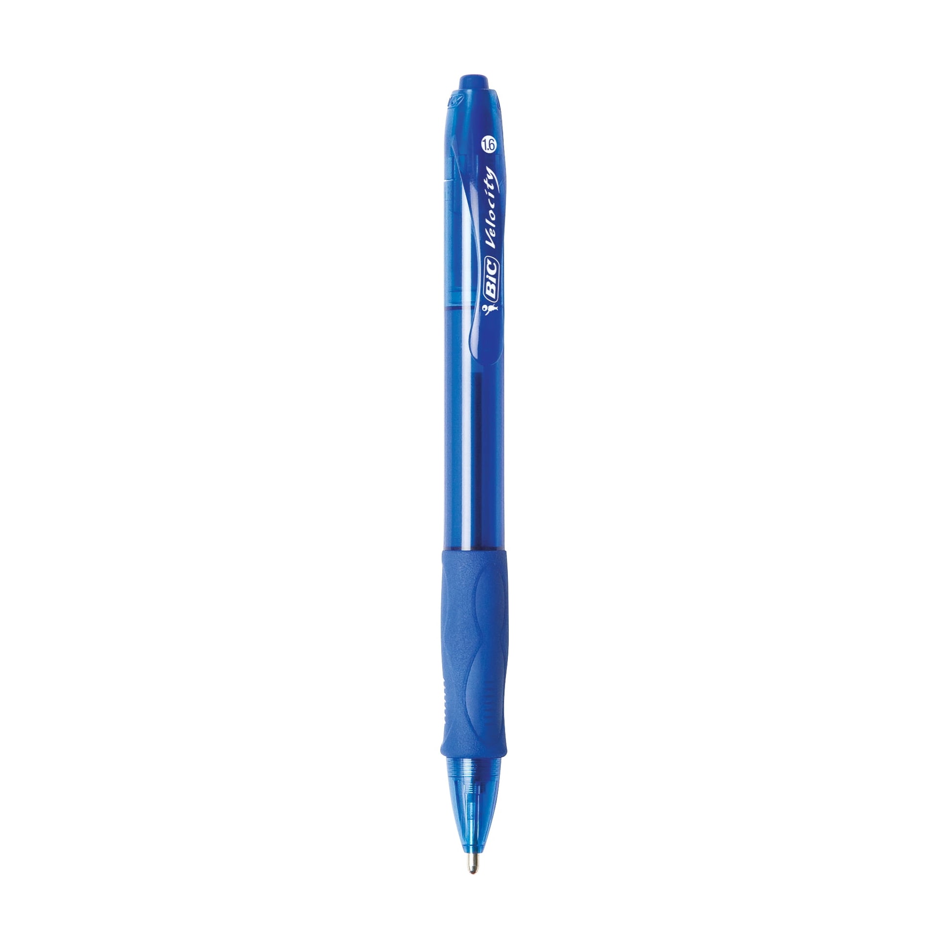 BIC Glide Bold Retractable Ball Pen, Blue, 1.6mm Bold Point, 12 Pack