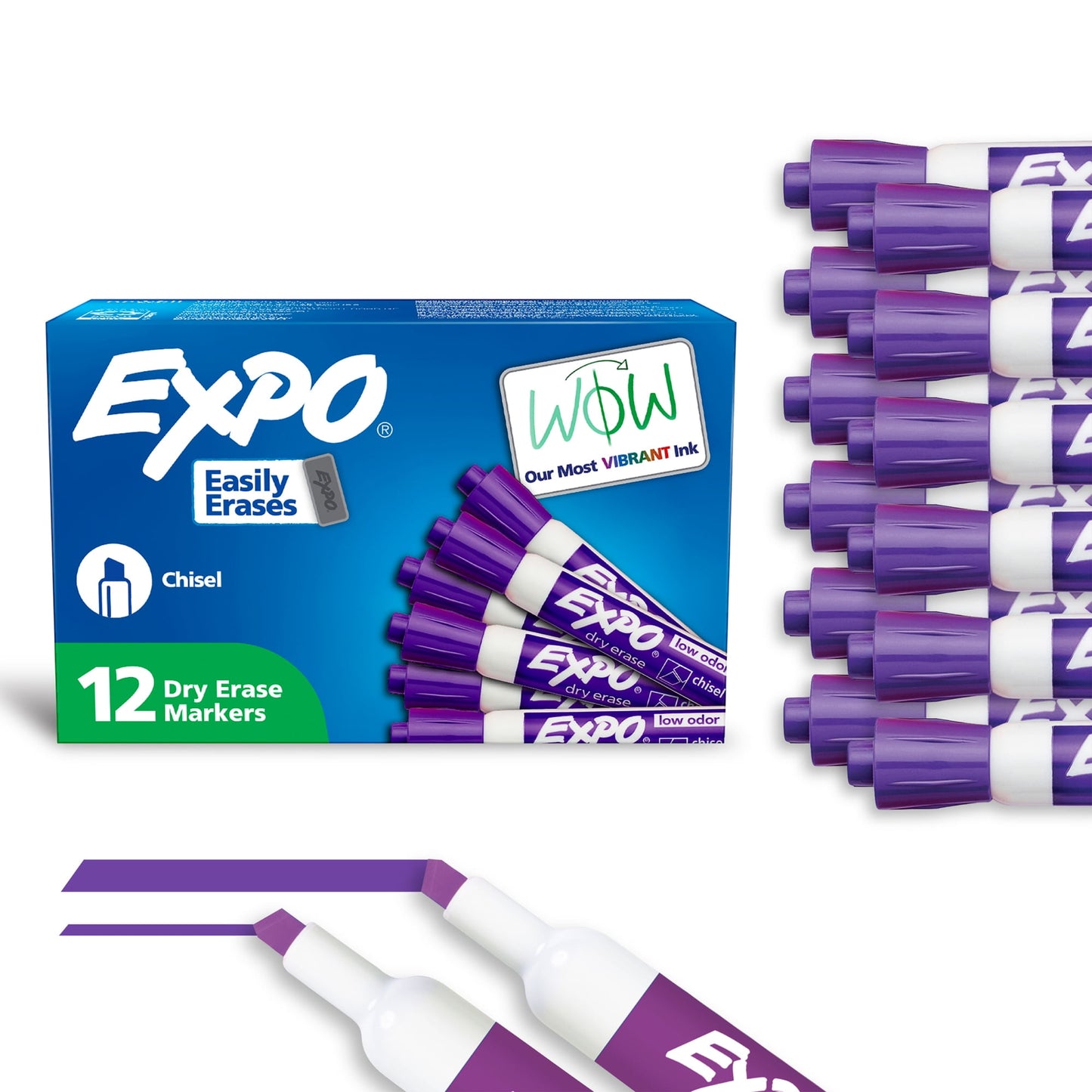 Expo Low Odor Chisel Tip Dry-erase Marker