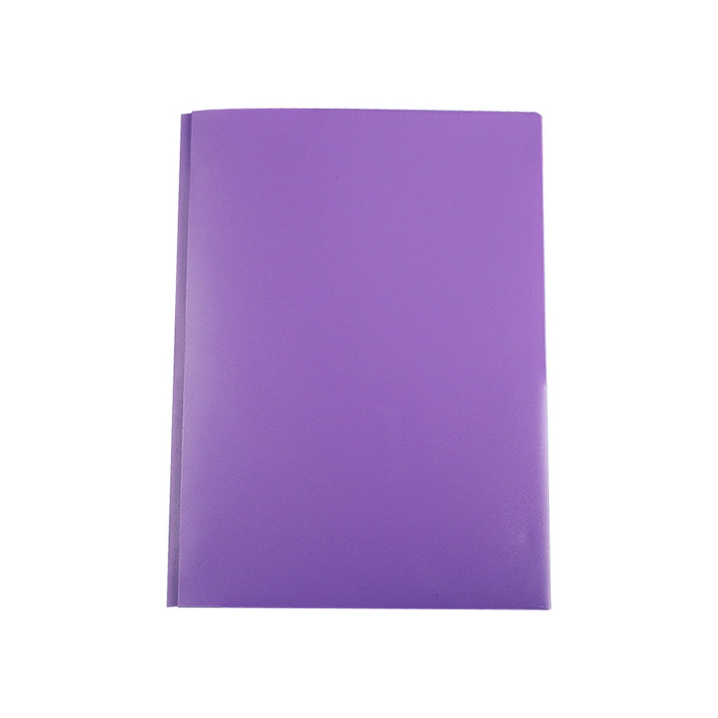 Heavy Duty Colored 2 Pocket Plastic Folders, Two Pocket Plastic Folders with Pockets for School, and Business Card Slot, Home, and Work (Black) 9.45x11.42"