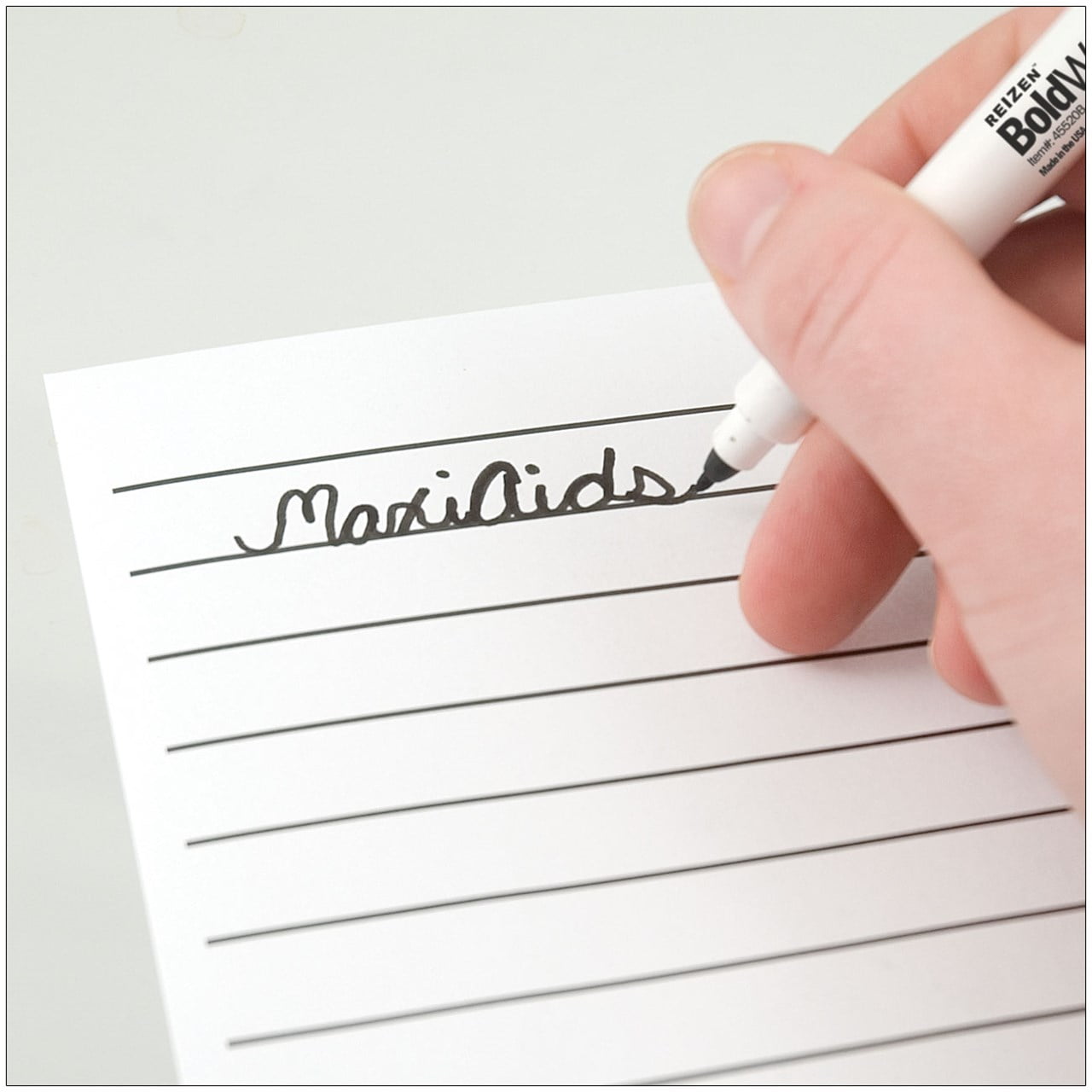 BoldWriter 20 Pen- Easy-To-See Bold-Point- Black- 12 Pack